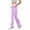 Purple, variant on Kaemgyyd Flare Leggings Women High Waisted Butt Lifter Workout Yoga Pants Soft Stretch Athletic Running Trousers with Pockets