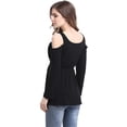 thumbnail image 4 of Blouse Tunique Décontractée à Épaules Dénudées pour Femmes, 4 of 5