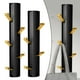 thumbnail image 5 of Gancho de ropa plegable de oro negro de moda gancho vertical gancho multifuncional, 5 of 9