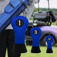 thumbnail image 6 of AMLESO Golf covers Golf Club Head Covers for Woods Portable Long Neck Golf Cover for Men, Women Golfer Equipment 1 3 U, 6 of 10