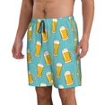 thumbnail image 2 of Naloa Beer Men's Beach Shorts, Surfing shorts, Swim trunks, Quick Dry Swim Trunks for Surfing Beach Fun - XX-Large, 2 of 9