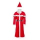 thumbnail image 3 of Juguetes de piscina, juguetes para bebés, juguetes para niños pequeños, disfraces completos de Papá Noel para adultos, traje de Papá Noel de 6 piezas con barba, bolsa de regalo, disfraz para fiesta de, 3 of 9