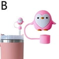 thumbnail image 5 of SharkTRUE Penguin Straw Cover for 40&30 Oz Cup, 10mm Silicone Straw Covers for Cup Accessories, Cute Straw Topper for Tumblers, Straw Stopper for Reusable Straws Tip Lids, 5 of 9