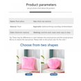 thumbnail image 7 of Faux Fur Throw Pillows Fluffy Pillow Covers 16x16", Faux Fur Pillow Covers Luxury Series Merino Style Decorative Pillows Case for Living Room Couch Bedroom Car Home Decor, 7 of 7