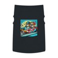 thumbnail image 4 of Wacky Pet Tank Top Bulldog sunset driving t shirt, 4 of 11