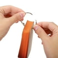 thumbnail image 4 of Unique Bargains 3.5' x 2' Blank Flash Cards with Rings Study Cards Index Cards Note Card Pre Hole Punched, Orange 300 Pack, 4 of 5