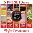 thumbnail image 5 of Brentwood 1500 Watt Stainless Steel 1.7 Liter Electric Kettle with 5 Temperature Presets in Silver, 5 of 11