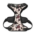 thumbnail image 5 of Bingfone Retro Red Black Roses No Pull Dog Vest Harness For Small Medium Large Dogs Strap For Puppy Walking,Training,Dog Harness-X-Large, 5 of 9
