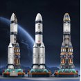 thumbnail image 6 of JAKI Blocks Kids Building Toys DIY Bricks Astronaut Puzzle Space Explore Assembly Rocket Boys Girls Gift Home Decor 8501 9106 9116, 6 of 10