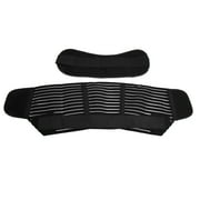 Unique Bargains Maternity Antepartum Belt Pregnant Women Abdominal Support Waist Belly Band Back Brace Black Black M