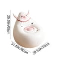 thumbnail image 3 of A Inflatable Lounger Chair Portable Air Sofa With Animal Design For Indoor Outdoor Relaxation, 3 of 7