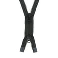 thumbnail image 2 of Costumakers Two-Way Separating Zipper 70 cm (27.6), Black, #10 Metal Teeth, 2 of 3