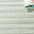 thumbnail image 4 of SAFAVIEH Hampton Duana Striped Indoor/Outdoor Area Rug, Olive Green/Ivory, 6'5" x 6'5" Square, 4 of 9
