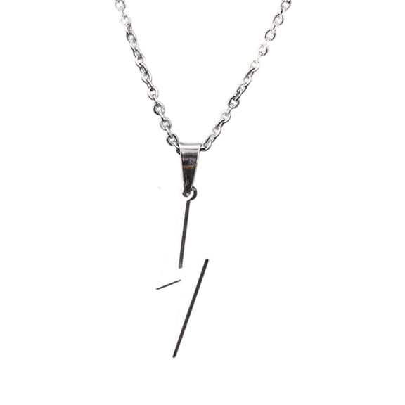 Osdhezcn stainless steel flashs pendant necklace