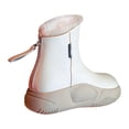 thumbnail image 3 of Botas de nieve de invierno para mujer, botines de moda de felpa suave antideslizante, impermeables y cálidos Beige Zulema botas de nieve, 3 of 8