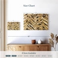 thumbnail image 4 of Elephant Stock New Zebra Ii Wall Art - Horizontal Canvas Wall Art - Living Room Wall Decor - Abstract Canvas - Beige And Gold Decor By Pi Galerie - 12" x 8", 4 of 8