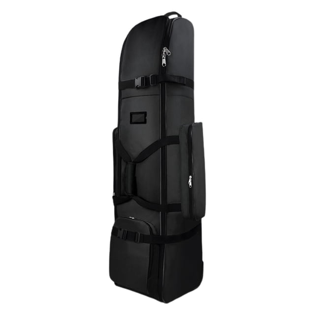 Bolsa de viaje para golf, funda para palos de golf, con ruedas, protege , rueda de rodamiento suave para estuche de viaje de golf de aerolínea Negro