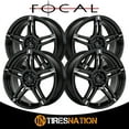 thumbnail image 3 of 17x7.5 Focal 451SB F-51 Satin Black Wheel 4x100 (42mm), 3 of 5