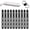 #D, variant on Reusable Silicone Cable Ties - Adjustable Cord Organizer for Earphone, Phone Charger, Computer Cords - Home, Office, Kitchen, School,10 PCS (#F)