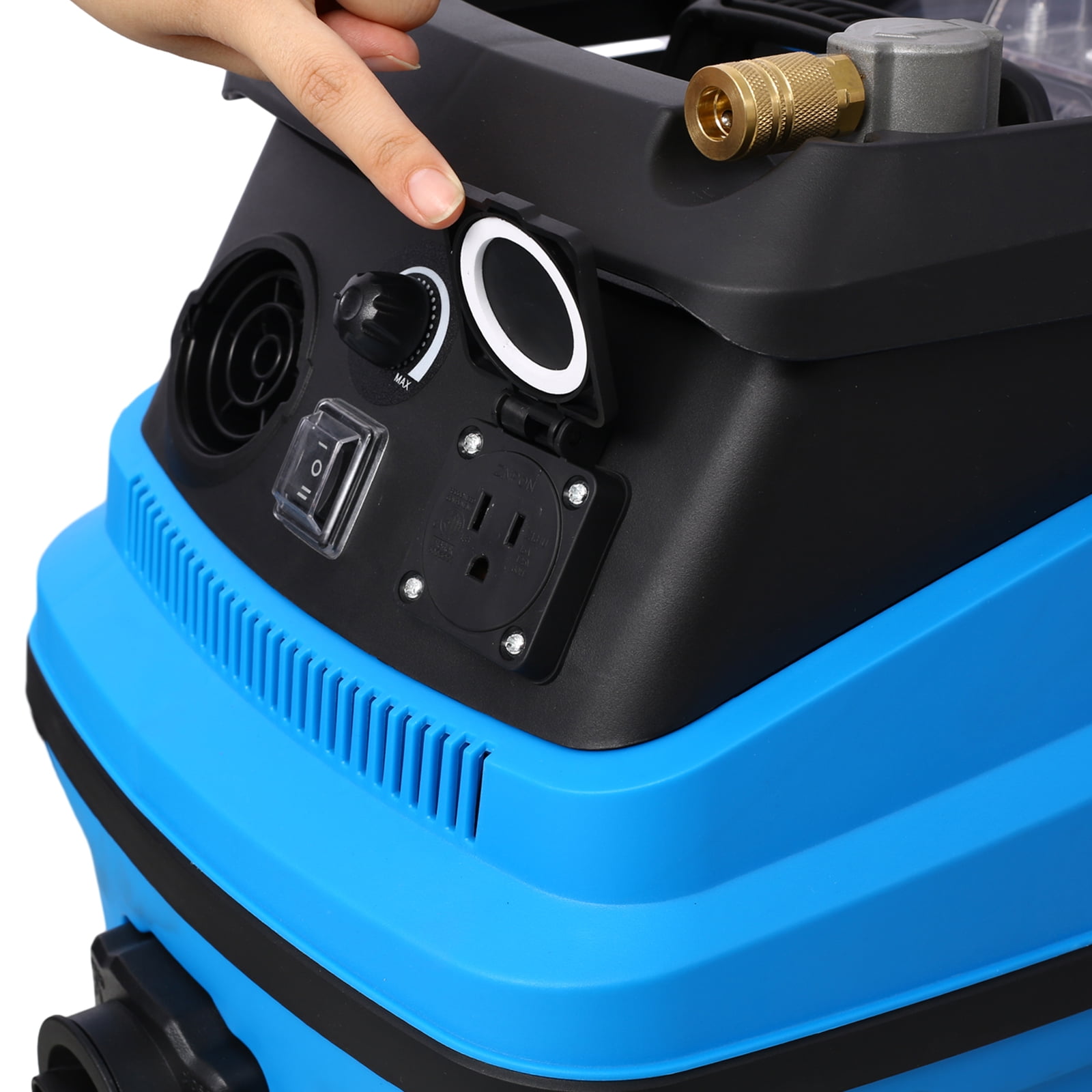 3 In 1 Shop With 18KPA Powerful Suction Dry Wet Vacuum Shop Vacuum Cleaner With Suitable For Homes Workshops Hard Floors And Pet Hair.