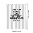 thumbnail image 2 of SIfdSeng Customizable Shower Curtain Bathroom Fabric with Hooks, 2 of 7