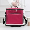 thumbnail image 6 of Jikolililili Insulated Lunch Bag Reusable Large Lunch Box for Men/Women, Leakproof Cooler Tote Portable Lunch Bag with Adjustable Shoulder Strap (Red), 6 of 6