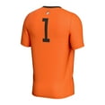 thumbnail image 3 of Youth GameDay Greats #1 Orange Oklahoma State Cowboys Lightweight Soccer Jersey, 3 of 4