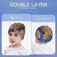 thumbnail image 6 of Honeii Colorful Dot Art Fish Print Kids Knit Beanie Watch Hat ,Knit Cap for Boys and Girls, 6 of 7
