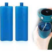 YOUSHARES Ice Packs for Insulin Cooler Travel Case, TSA Approved Ice Box for Medicine Travel Cool Bag, Keep Insulin Pen Cooling 24h for Diabetic Supplies (2PCS)