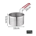 thumbnail image 2 of simhoa Multipurpose Deep Fry Basket with Handle Serving Frying Chips Basket Mesh Basket S, 2 of 8