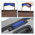thumbnail image 5 of Luggage Handle Wrap, 4 Pack Neoprene Handbag Grip Cover Protector Identifier with Hook and Loop, Blue, 5 of 5