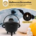 thumbnail image 4 of Cauldron New Age Imports Tree of Life de hierro fundido con asa y tapa, 4 of 6