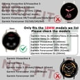 thumbnail image 2 of 18mm Metal Magnetic Bands for Garmin Venu 3S / Venu 4 41mm / Venu 2S / Vivoactive 4S / Vivomove 3S / Forerunner 265s/255s Watch Bands, Stainless Steel Metal Replacement Wristband Strap for Women Men, 2 of 7