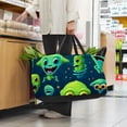 thumbnail image 6 of Alien Large Capacity Reusable Foldable Oxford Cloth Grocery Baskets - Multipurpose Storage Basket and Decorative Box, 6 of 7