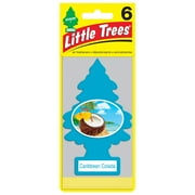 Little Trees Air Freshener Caribbean Colada Fragrance 6-Pack