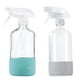 thumbnail image 2 of 2X Rociadoras de Vidrio Transparente con de Silicona, Botella VacíA Recargable para Soluciones de Limpieza, Rociador de Agua, 2 of 5