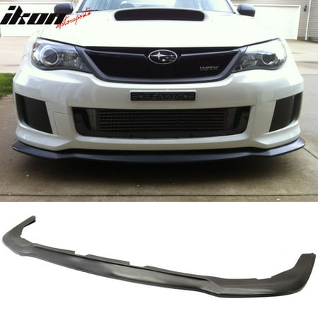 - Fits 11-14 Subaru Impreza WRX STI 4Dr HD Style Front Bumper Lip - Urethane PU