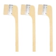 thumbnail image 1 of Uxcell Paint Brush 3Pcs 1 Inch Soft Wool Variety Angled Bend Brushes Radiator Paint Brush White, 1 of 6