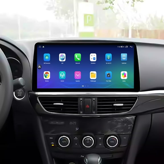 Aotsr 12.3 inch For Mazda Atenza 2014-2016 Multimedia Player Android15 Vertical Screen Car Radio GPS Navigation Auto Stereo Head Unit