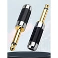 thumbnail image 3 of Amplificador Micrófono Jack Plug 6.35 Mm Conector Soldadura Gato Mono 1/4 Pulgadas Audio Enchufe 6.5 Recto para Altavoces/guitarra/micrófono Cables, 3 of 9