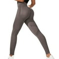 thumbnail image 1 of Gibobby Pantalones deportivos Pantalones cortos deportivos ajustados lujo para mujer, con Fitness posparto, ciclismo, Yoga y mallas cintura alta sin(Bronce， XS), 1 of 4
