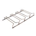 thumbnail image 1 of 34cm bajo el gabinete soporte de de vino soporte de Metal soporte de Stemware de alambre organizador de de vino estante colgante para el Cuatro s Soledad colgador de copas debajo del gabinete, 1 of 6