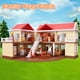 thumbnail image 2 of Set de juego Family Cozy Cabin Doll House Playset BananMelonBM Lights, 2 of 6