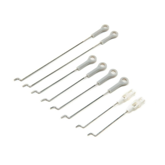 E-flite Pushrod Set w/clevises P-51D 1.5m- EFL01268 Hardware & Linkages Airplane