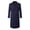 Navy Blue, variant on Men's Windbreaker Suit Collar Thickened Woolen Coat
