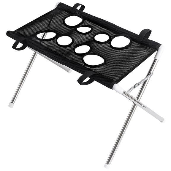 Detachable Pet Grooming Hammock for Small Dogs – Scratch- and Bite-Resistant, Detachable Mesh Suspension Board with Folded Aluminum Legs, Handy Puppy Nail Trimming & Ear Cleaning Tool.