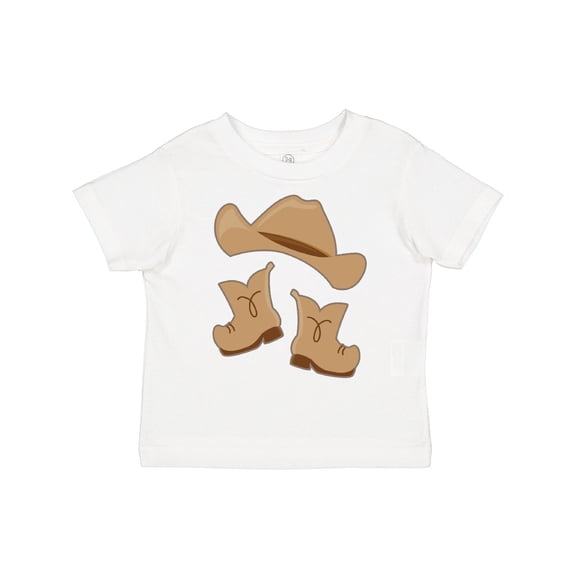 Inktastic Western Style Boy Boots Boys or Girls Toddler T-Shirt