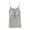 ^Gray, variant on Tank Tops for Women with Built in Bra under $5 Sleeveless V Neck Dressy Casual Summer Camisole Basic Shirts Black L
