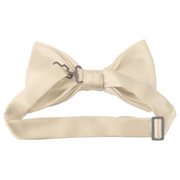 Solid Egg Shell Men's Pre-Tied Bow Tie