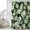 Green, variant on Spring Daisy Shower Curtain, Waterproof Shower Curtains for Bathroom, Country Flowers Green Leaves Rustic Botanical Washable Fabric Bathtub Curtain Set Bath Decor with 12 Hooks Extra Long 72"x96"